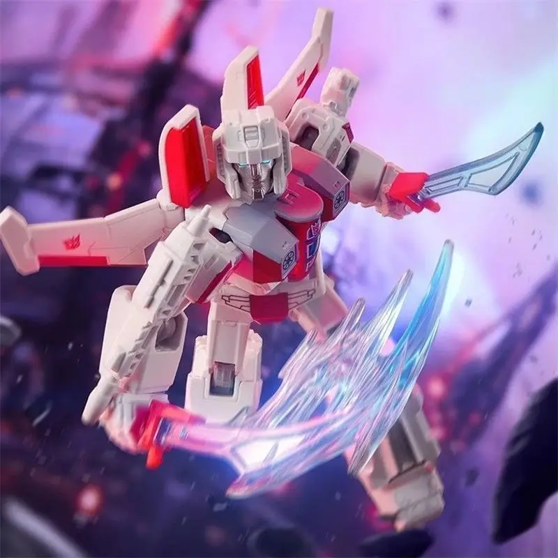 Blokees Transformation Shining Version 4 Action Figure Megatron Op Starscream Assembly toy Model  Home Decorations