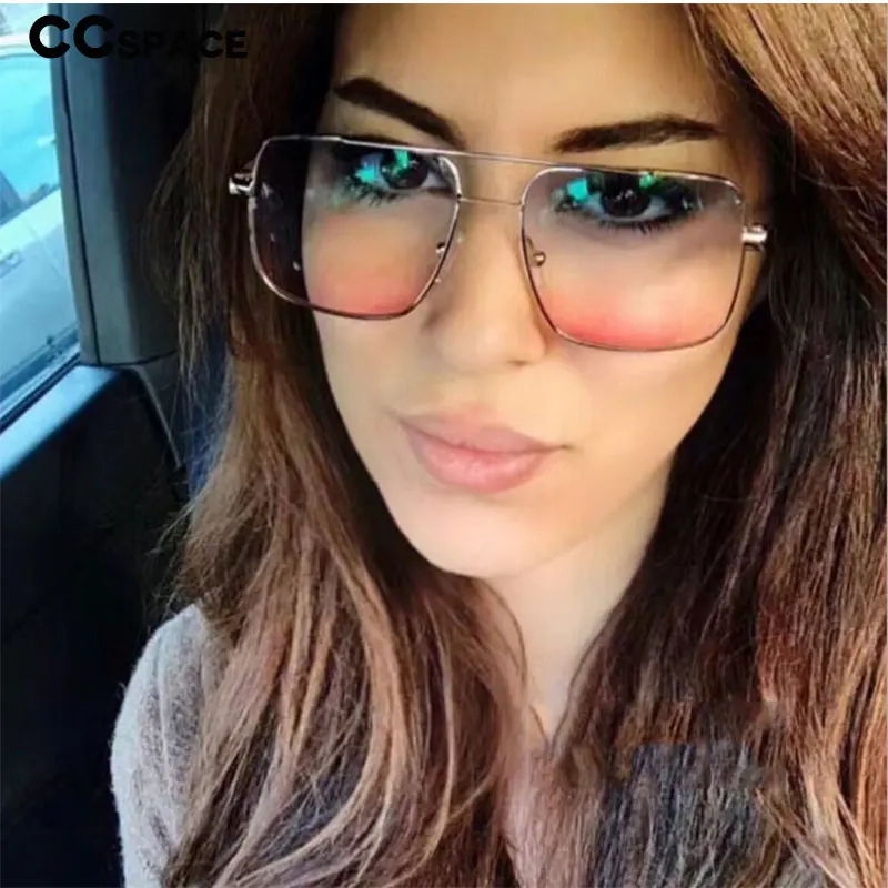 47111 Square Simple Retro Sunglasses Men Women Fashion UV400 Glasses