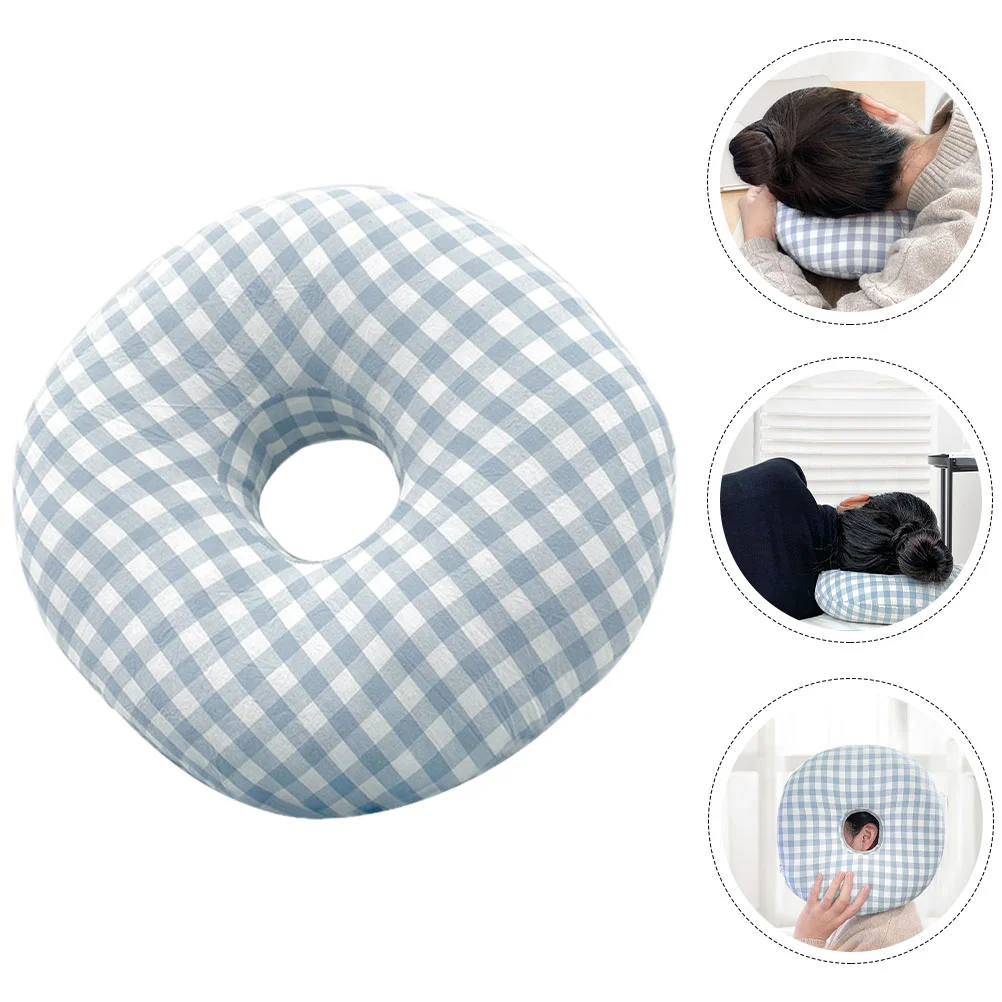 

Supple Sleeping Pillow Pain Reducing Piercing Tool Pillows Donut for Ear Travel