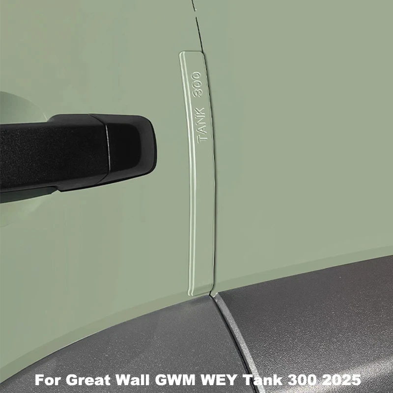 Bande anti-collision pour portière de voiture Great Wall GWM WEY Tank 300, en ABS, protection de peinture, anti-rayures, accessoire de modification