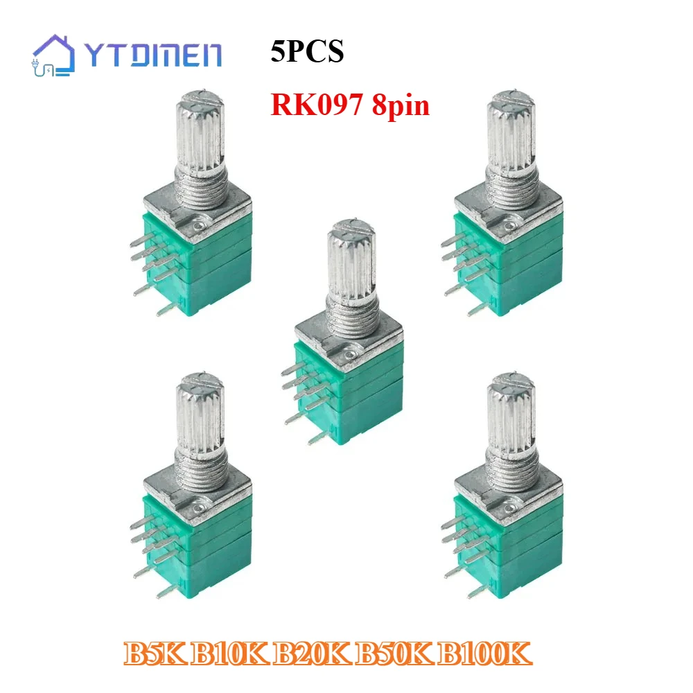 5PCS RK097 8Pin Pot…