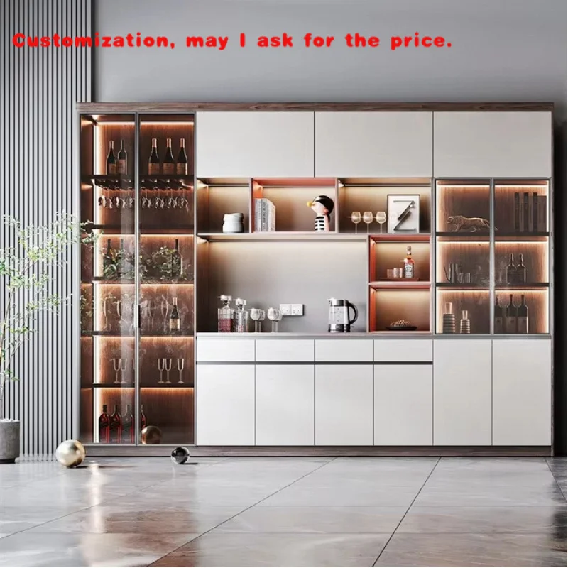 

custom.Luxury Display Wine Cabinet, OEM/ODM Customization