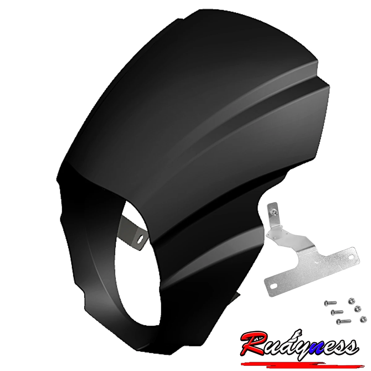 GLOSS BLACK HEADLIGHT FARING COVER FOR HARLEY SOFTAIL BREAKOUT 2018-2023 FXBR FXBRS Model