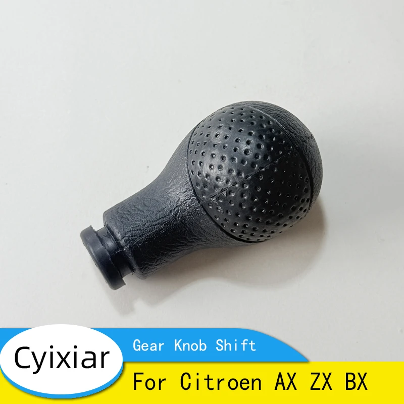 2403X5 Brand New Gear Knob Shift For Citroen AX ZX BX Manual Transmission Plastic Head Handball Change Lever