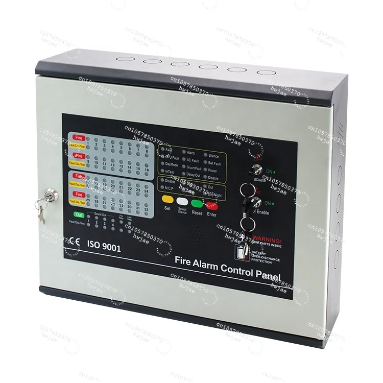 High quality fire alarm system 16 zone conventional fire control panel with relay