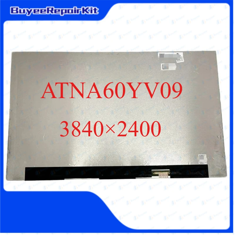 

16 Inch OLED Screen ATNA60YV09 FHD 3840*2400 40 Pins No Touch Screen TFT Laptop LCD Display Panel