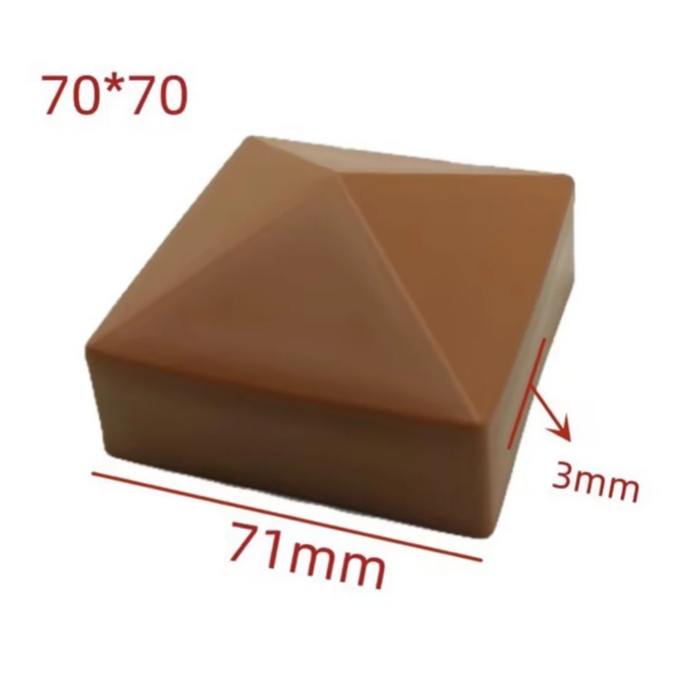 

Пластиковые накладки на столбы забора, подходящие для различных конструкций, обеспечивающие защиту от непогоды и улучшение эстетики, доступны в упаковках по 4, 12 или 24 штуки.