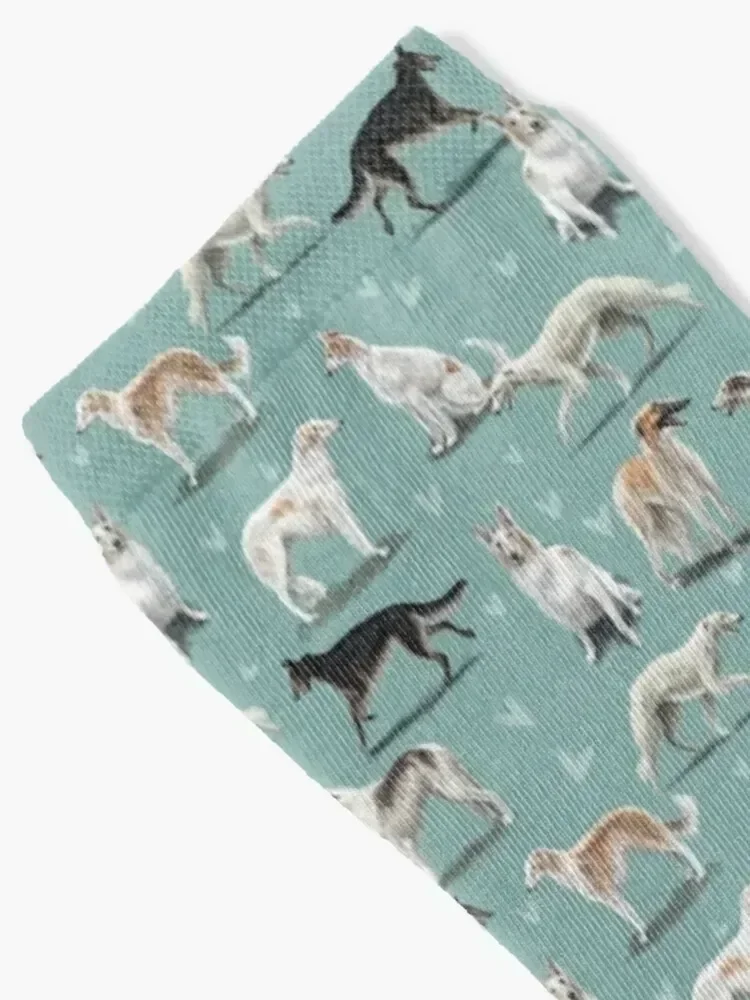 The Borzoi Socks designer brand floral new in's sports and leisure Men's Socks Women's