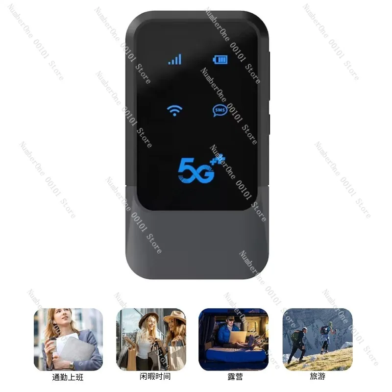 5G Gigabit Global Portable WiF6 Built-in ESIM Card Wireless Router Game LIVE Hotspot Broadband