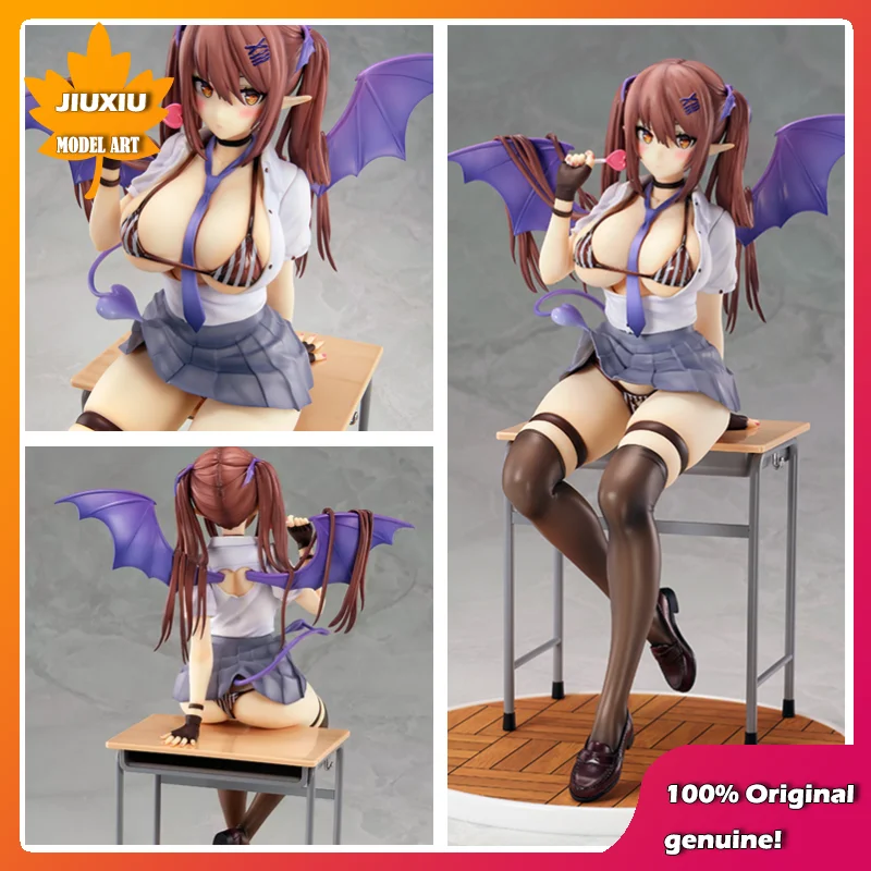 

Native Original:Pink Cat Demon girl Rumiru 23cm Sexy girls Anime PVC Action Figures toys Anime figure adult Model doll Gifts