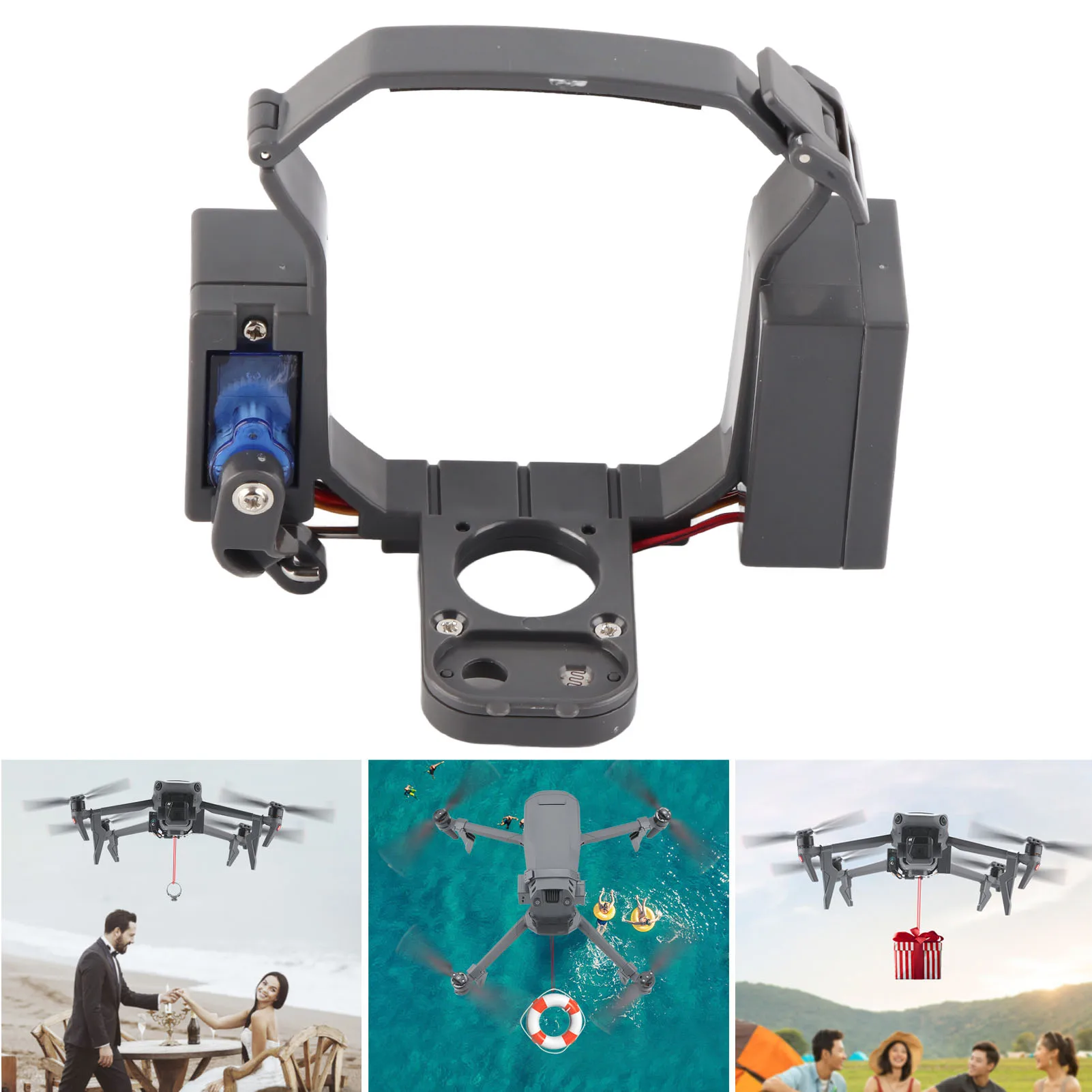 

Airdrop System with Landing Gear Airdrop System with Landing Gear Drone Thrower Wedding Proposal Delivery Device for Mavic 3