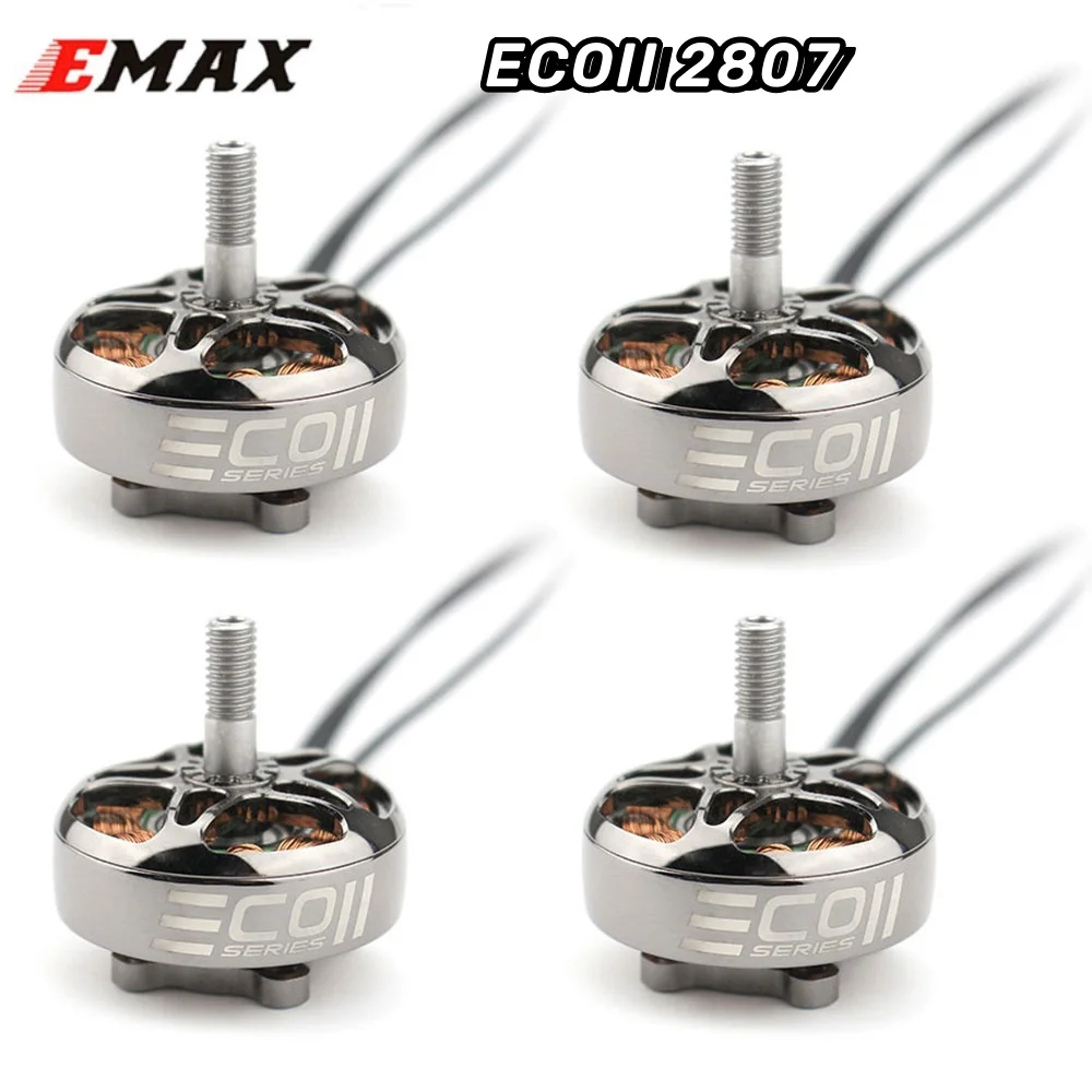 

EMAX ECOII Series ECO II 2807 6S 1300KV 5S 1500KV 4S 1700KV Бесщеточный двигатель для FPV Racing RC Drone Diy parts