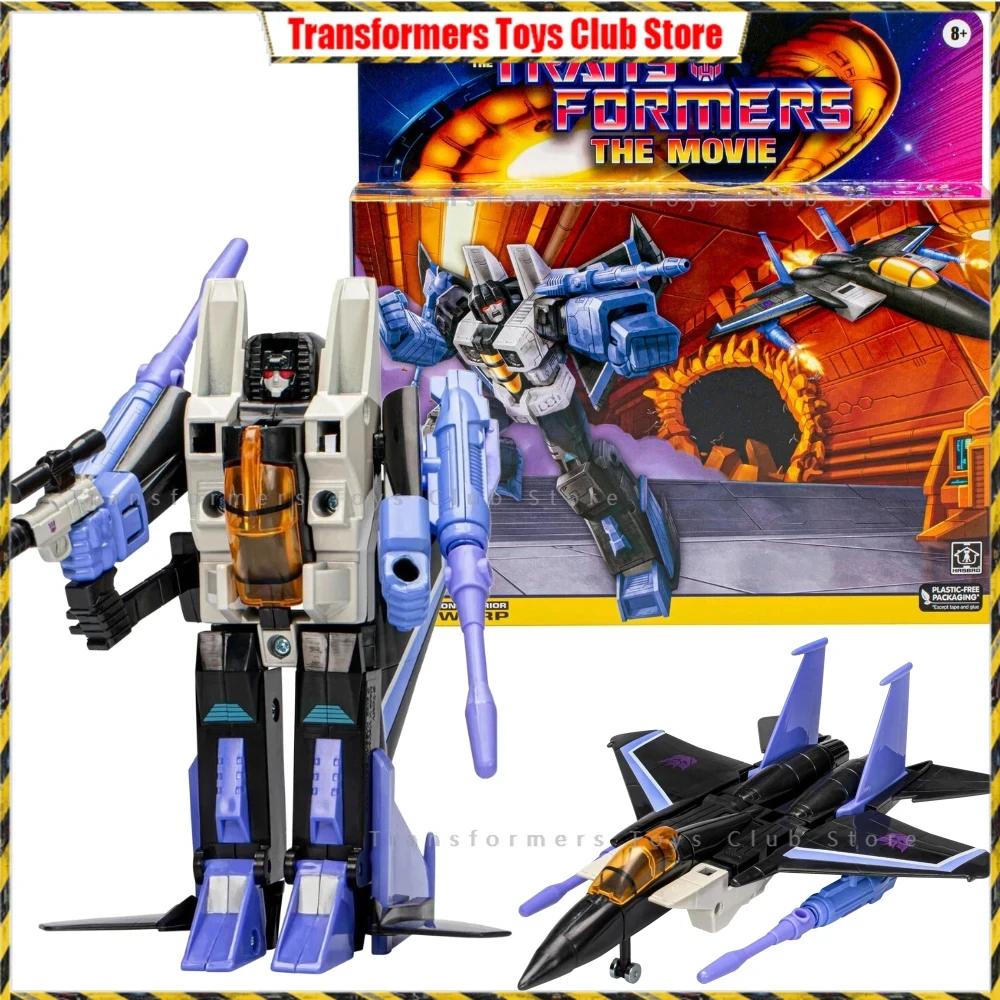 In Stock Transformers Retro TF1986 Movie G1 Skywarp Walmart Action Figure Model Toy Collection Hobby Gift