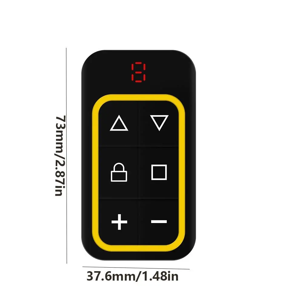 Rechargeable Garage Control Door Remote Wireles 300-915mhz Copy Remote Control Code Grabber Waterproof Gate Control