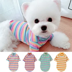 Ropa para perros, chaleco para cachorros, camiseta bonita para Primavera, vestido de falda para mascotas, camisa de fondo, disfraz para perros, ropa para cachorros