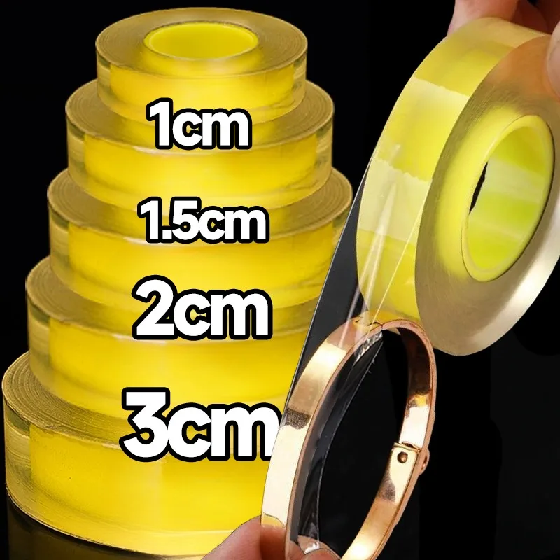 Anti-Static Jewelry Protective Film Transparent for Watch Bracelets Necklaces Jewelry Anti-oxidation Anti Scratch Tape PVC Film