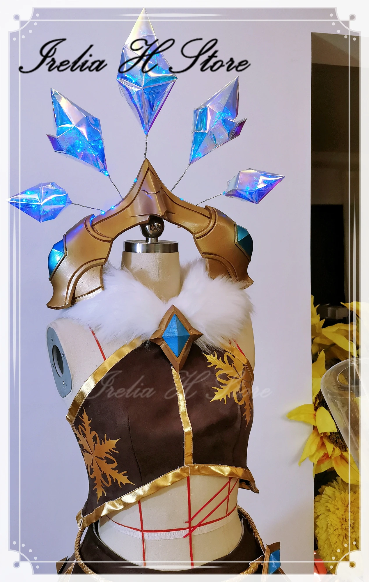 Irelia H Store Custom size Neeko LOL Cosplays Winter Wonder Neeko Cosplay Costume full set