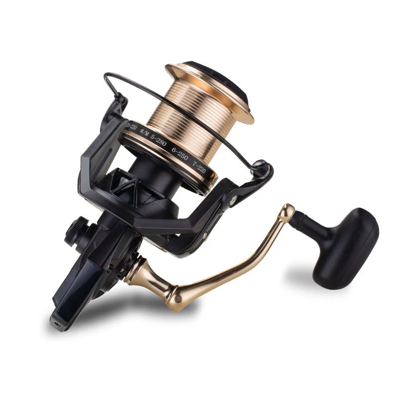 Full Metal Fishing Spinning Reel Rod drive 8000, Saltwater Surfcasting Reel 12000, Sea Fishing Badge, Carping Fishing Gear