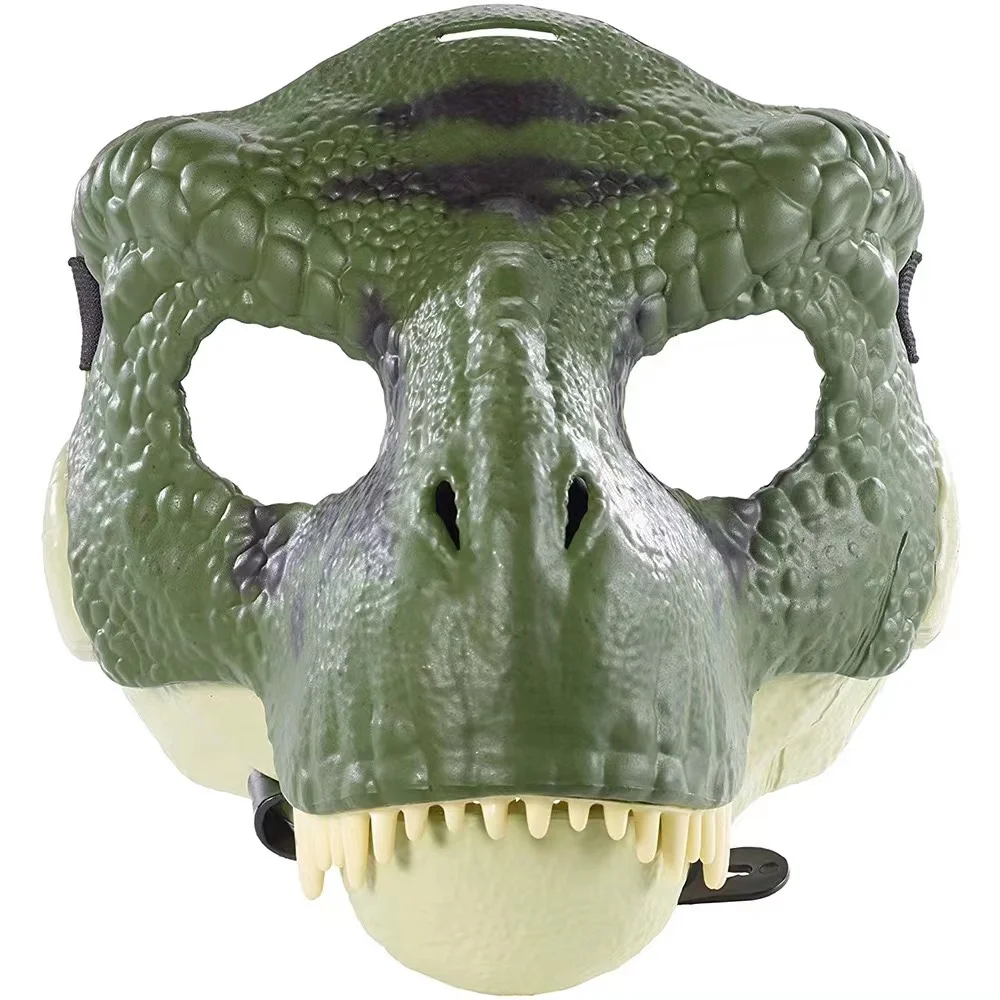 3D Dinosaur Mask Role Play Props Performance Headgear Jurassic World Raptor Dinosaur Dino Festival Carnival Gifts