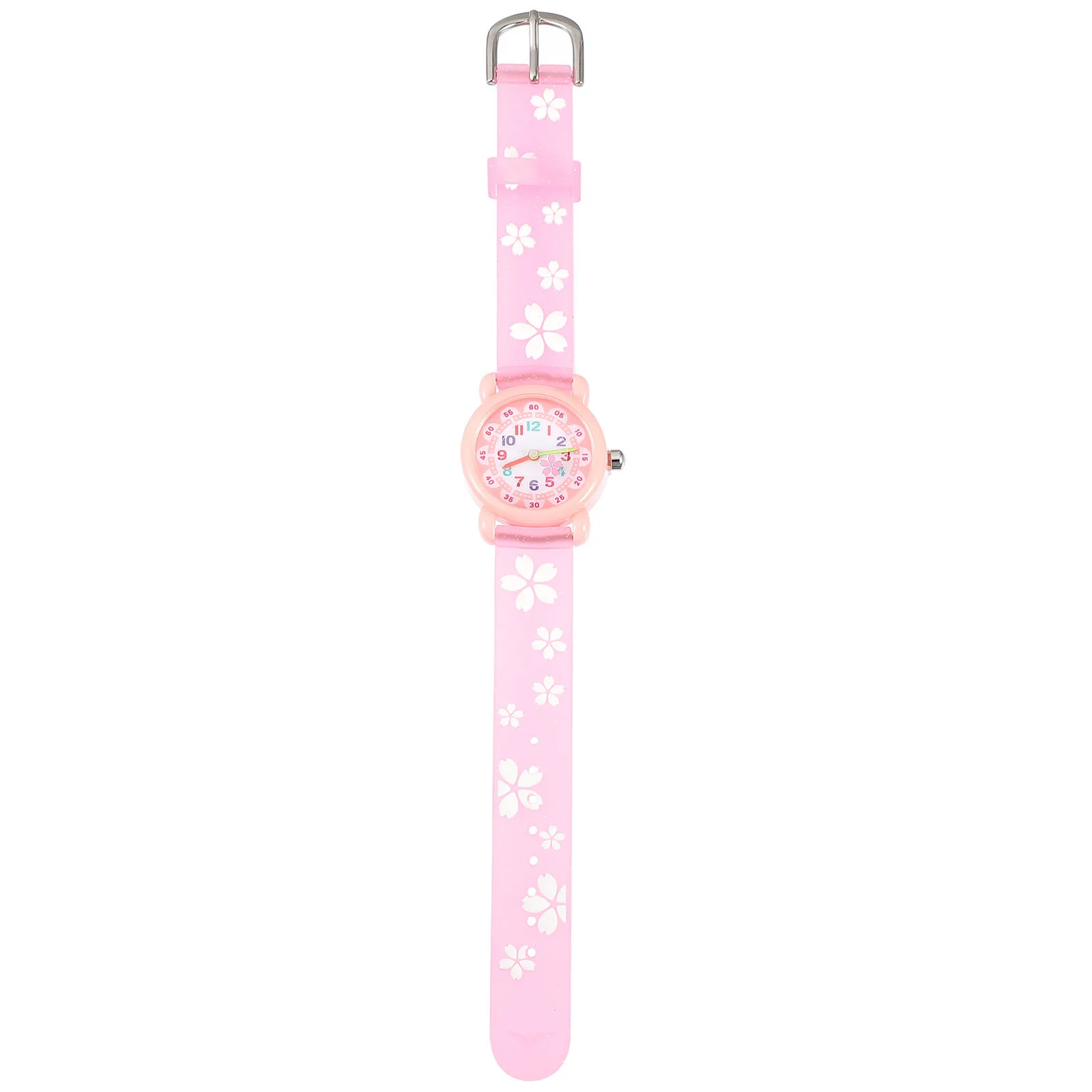 1Pcs Cartoon Watch Waterproof Wristwatch Student Easy Read Dial Time Learning Cartoon Watch Wristwatch