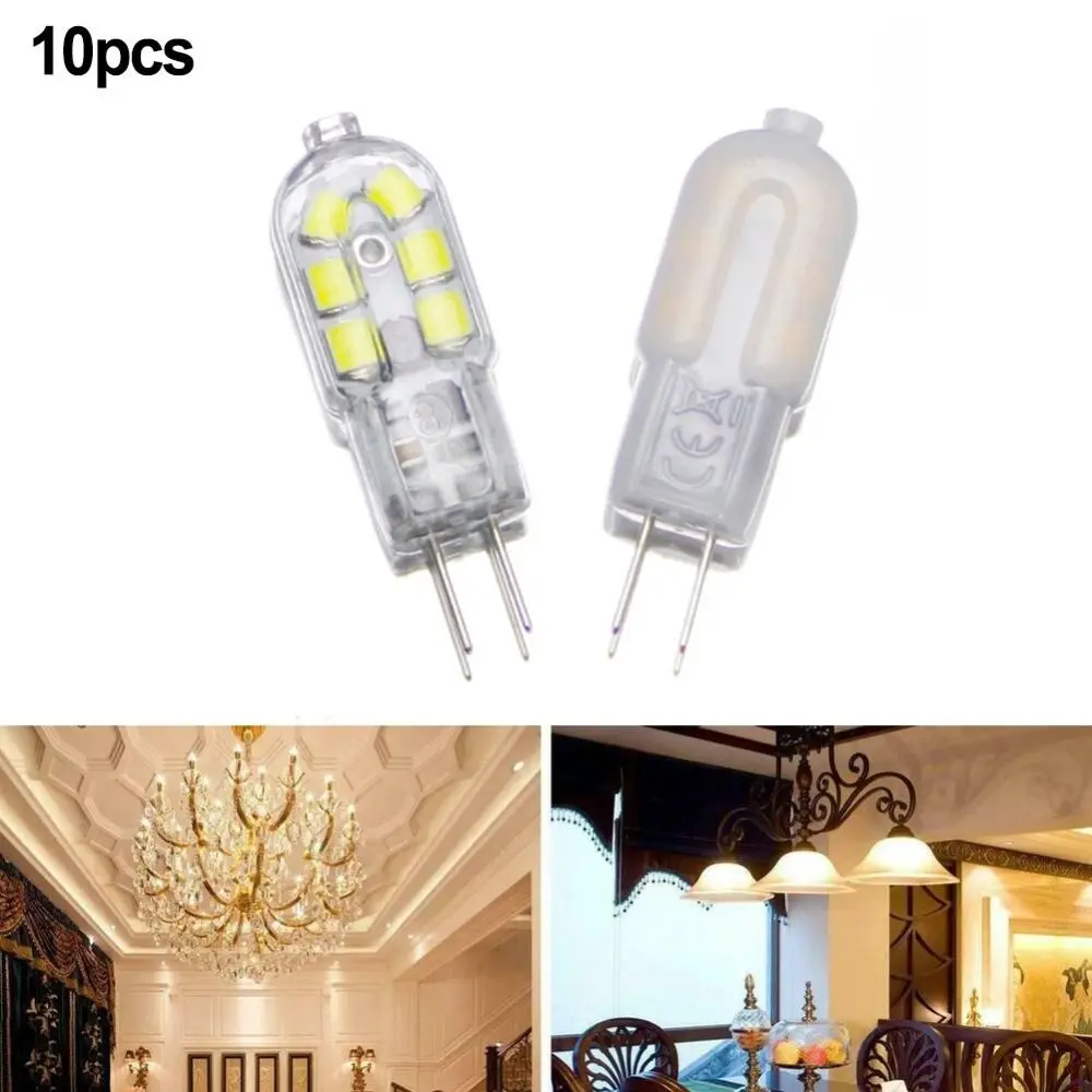 10x Halogen 2W AC/DC 12V Cold/Warm White Replacement Lamps G4 LED Bulb Halogen Bulbs Light Bulb