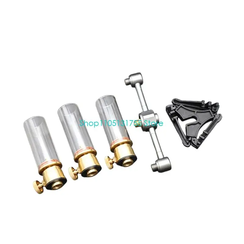 K0EF Camping Light Gas Lamp With Metal Valves And Rubber Copper Build For Stable Flame In Outdoor Lighting