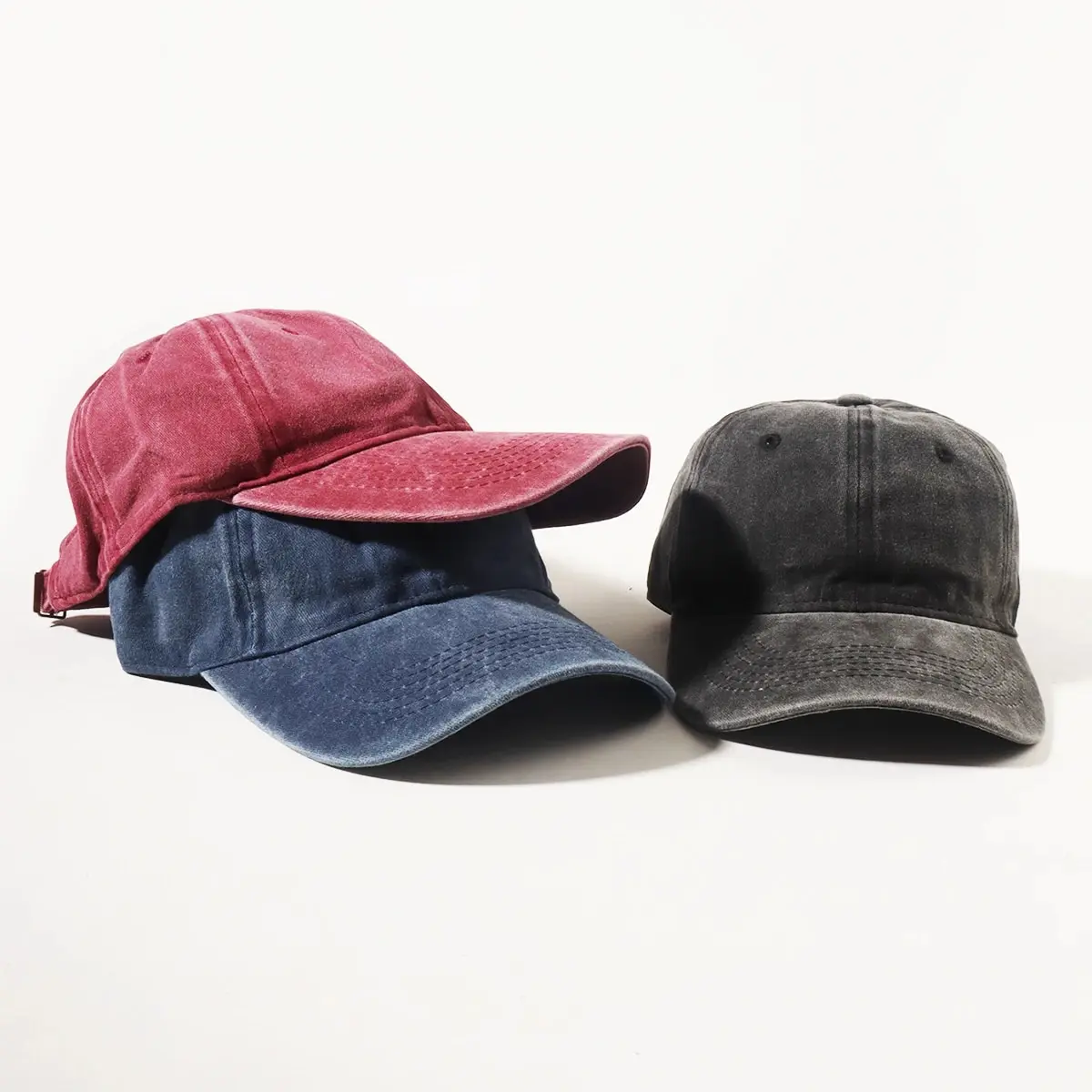 New Vintage Washed Cotton Baseball Cap Parent Kids Sun Hats For Boy Girl Spring Summer Snapback Baby Hat