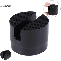 1Pcs Universal Different Types Car Lift Jack Stand Rubber Pads Black Rubber Slotted Floor Jack Pad Frame Rail Adapter