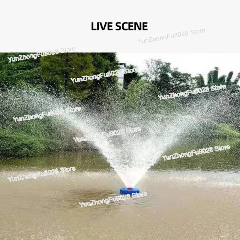 750w 220v Oxygen Pump Fish Pond Aerator Air Aerator Pumps for Shrimp Crab Pond Oxygenation Water Pump Breeding Irrigation 2025