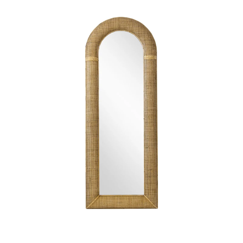 Modern Vintage Big Mirror Wavy Aesthetic Funky Create Design Frame Items Mirror Dressing Full Body Spiegel Wand Home Products 6