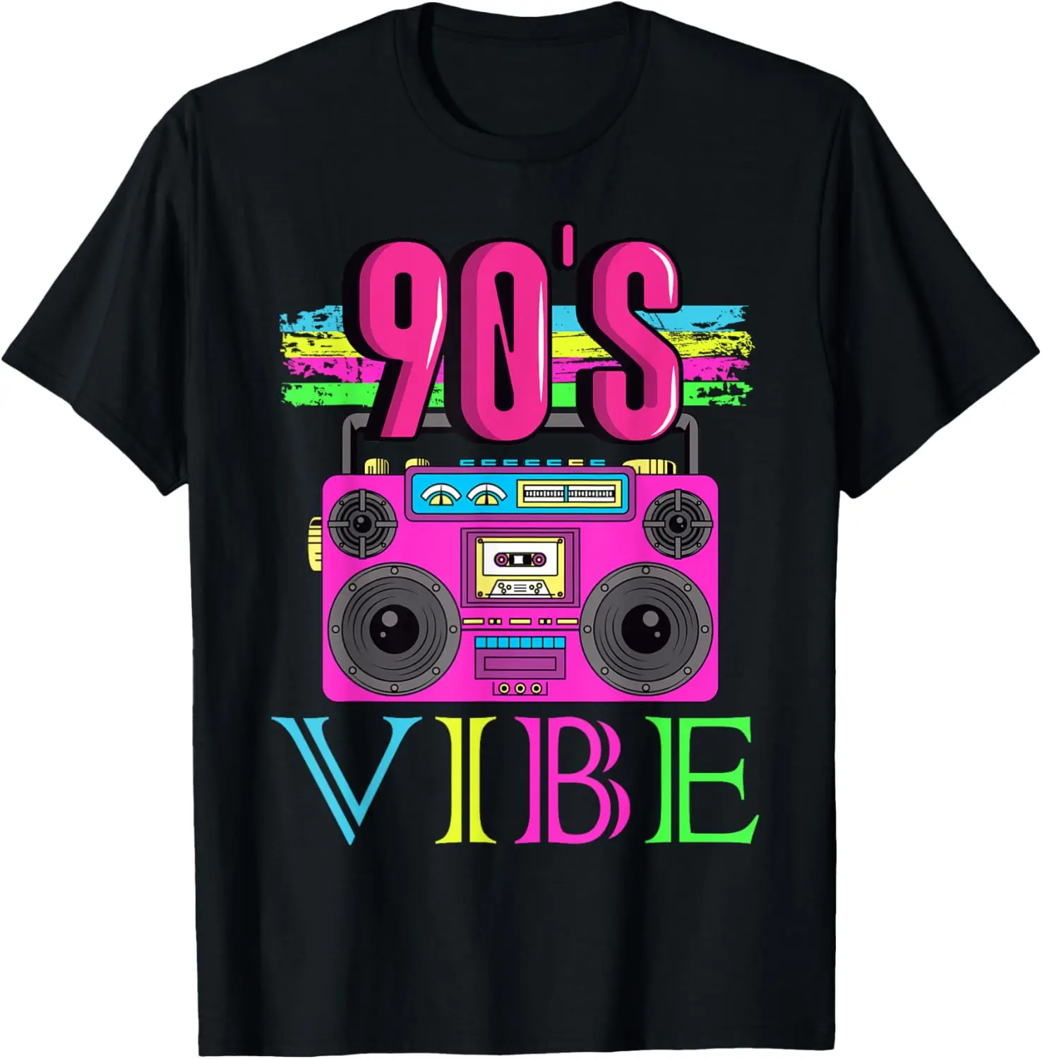 

90's Vibe Colorful T-Shirt