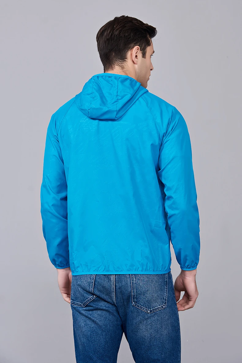 Jnln Männer Frauen wasserdichte Wander jacken schnell trocknende Camping Wind jacke Unisex Outdoor Trekking Regenmantel Anti UV packbare Kleidung – Detail 29