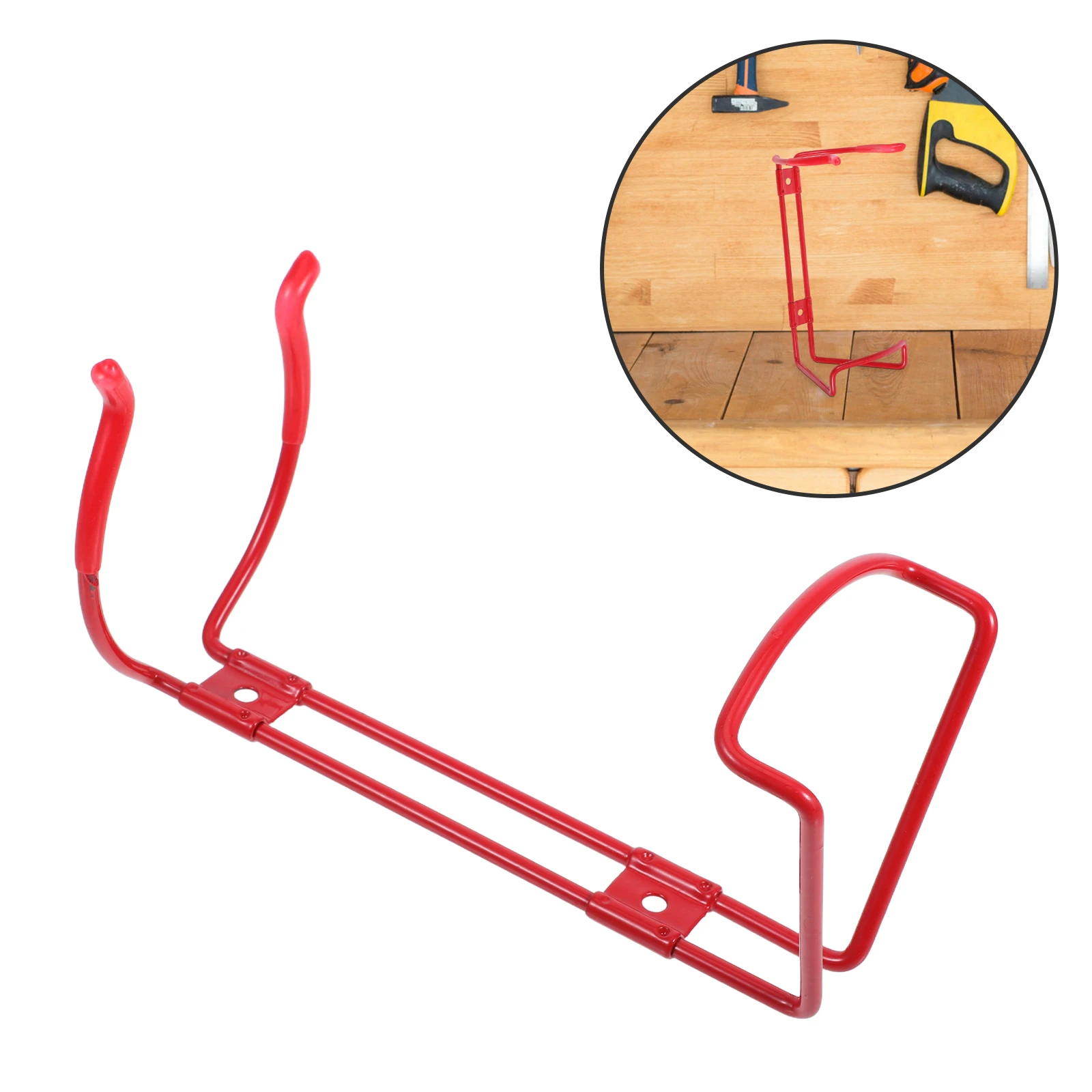 Fire Extinguisher Rack Heavy Duty Iron Wall Mount Bracket Storage Holder Spacesaving Design Suitable Home Office Shop Vertical