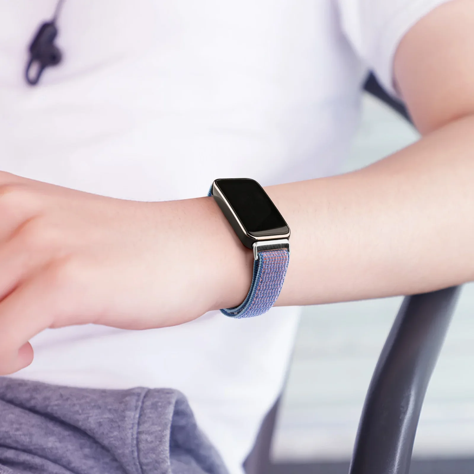 حزام نايلون لهواوي باند 8 9 10 كوريا ملحقات الساعة الذكية استبدال حزام الرياضة المعصم حزام الساعات لهواوي باند 10 9 8