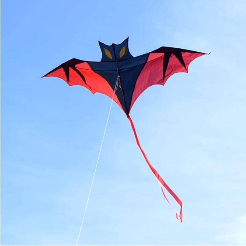 Free shipping bat kite flying toys for children kites string line wei kite factory chinese traditional kite sale outdoor sports