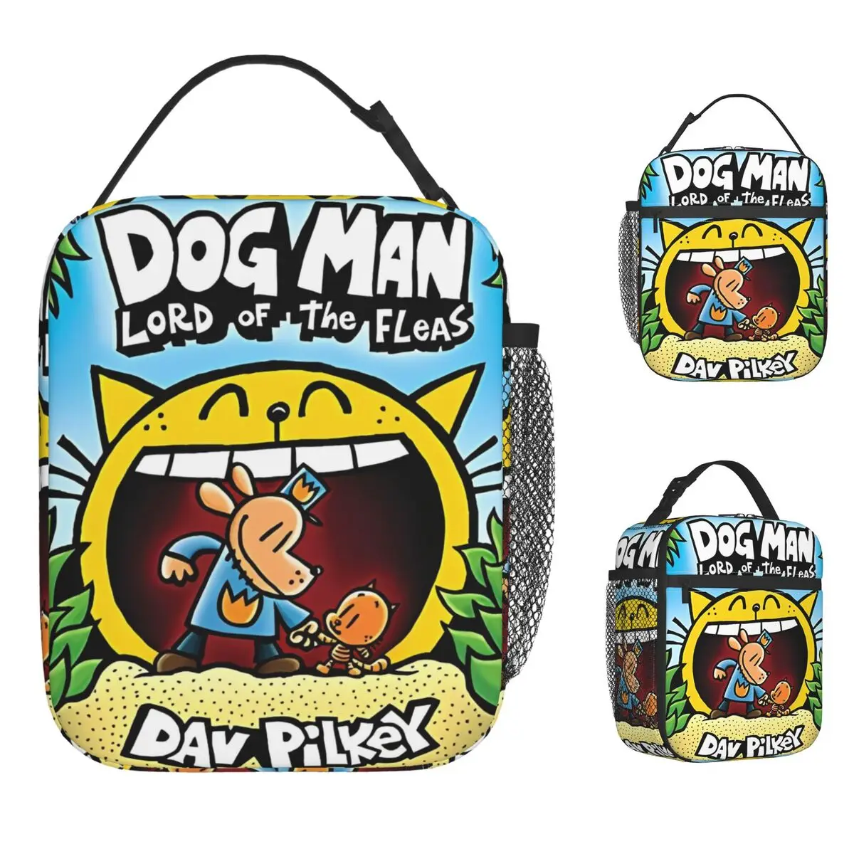 

DogMan Lunch Bag Film Outdoor Picnic Lunch Box For Adult Casual Print Thermal Lunch Bags Waterproof Portable Cooler Bag