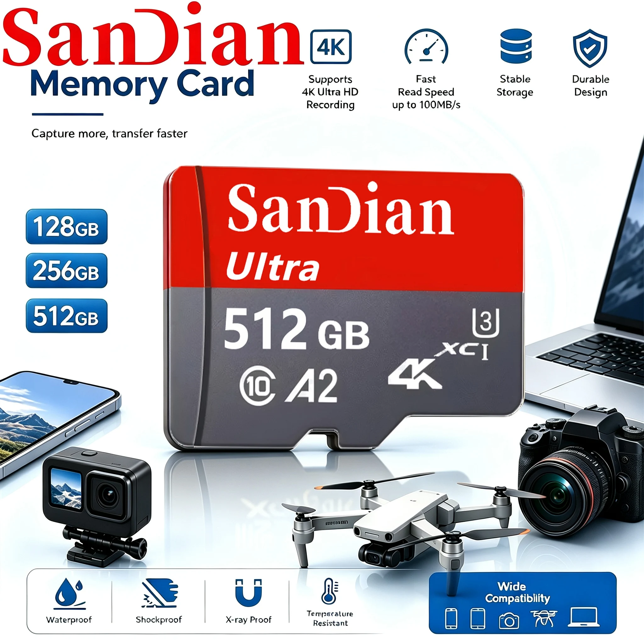 Gaming Console For Phone - 512GB 32GB 256GB TF Cards SD