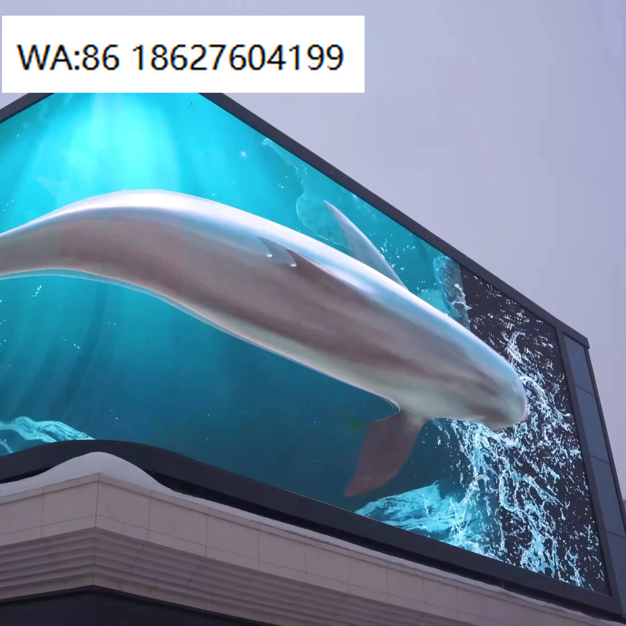 

LED Signage Outdoor 3D Effect P2.5 P3 P4 P5 P6 LED Billboard Display Screen Panel Naked Eye Advertising LED Display