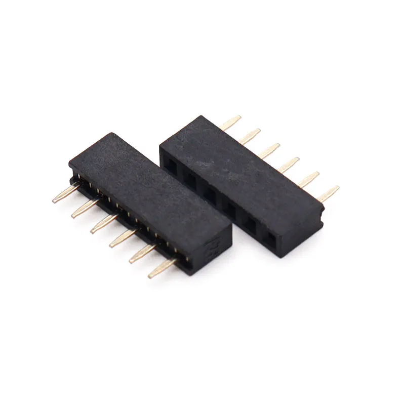 Single row female 2.0MM female seat 2MM female connector 1 * 2P/3P/4P/5P/6P/7P/8P/9P/10P/12P/15P/20P/40P single row