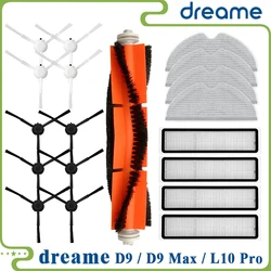 Dreame D9 Max/D9/ L10 Pro / Trouver LDS Finder Robot Vacuum Roller Side Brush Mop Filter Spare Part Accessories