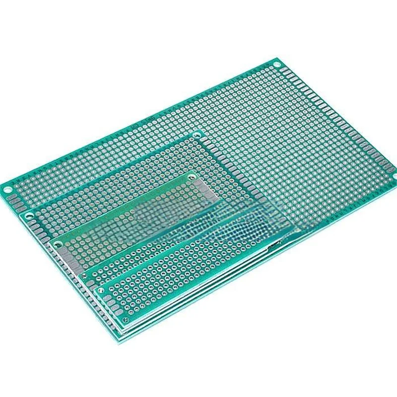 Green double-sided Prototype plate universal boards 2X8 3X7 4X6 5X7 6X8 7X9 9X15 12X18 cm PCB universal boards