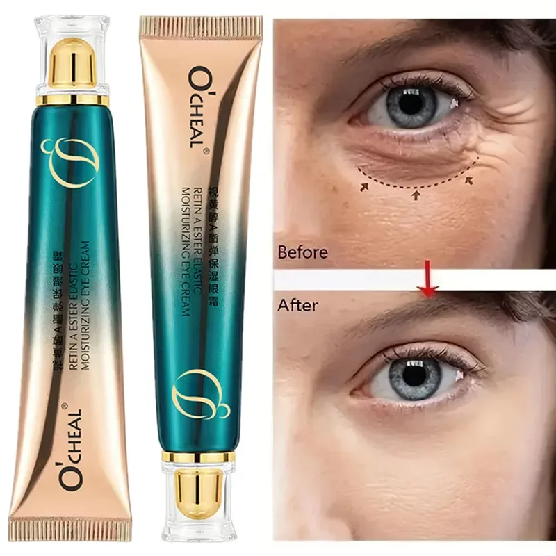 Retinol Fade Fine Lines Anti-Dark Circles, Remove Eye Bags, Anti-Aging, Firming, Anti Wrinkle, Eye Cream