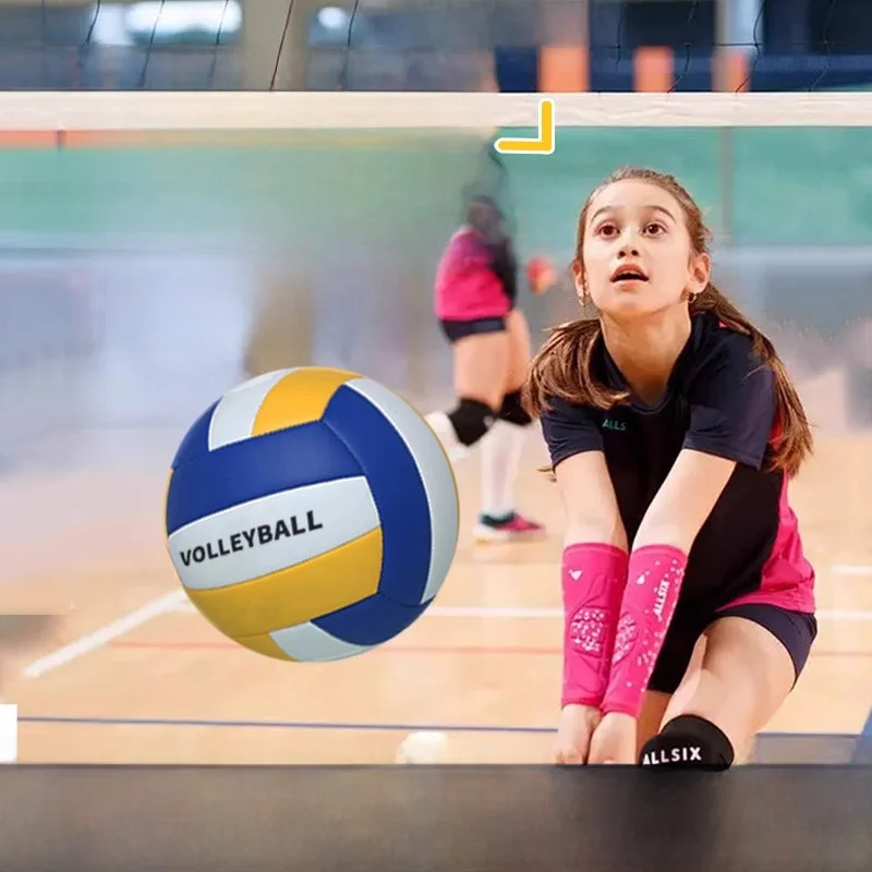 

Надувной мягкий волейбольный мяч стандартного размера 5 для тренировок девочек-подростков и учащихся начальной школы, мяч для экзаменов