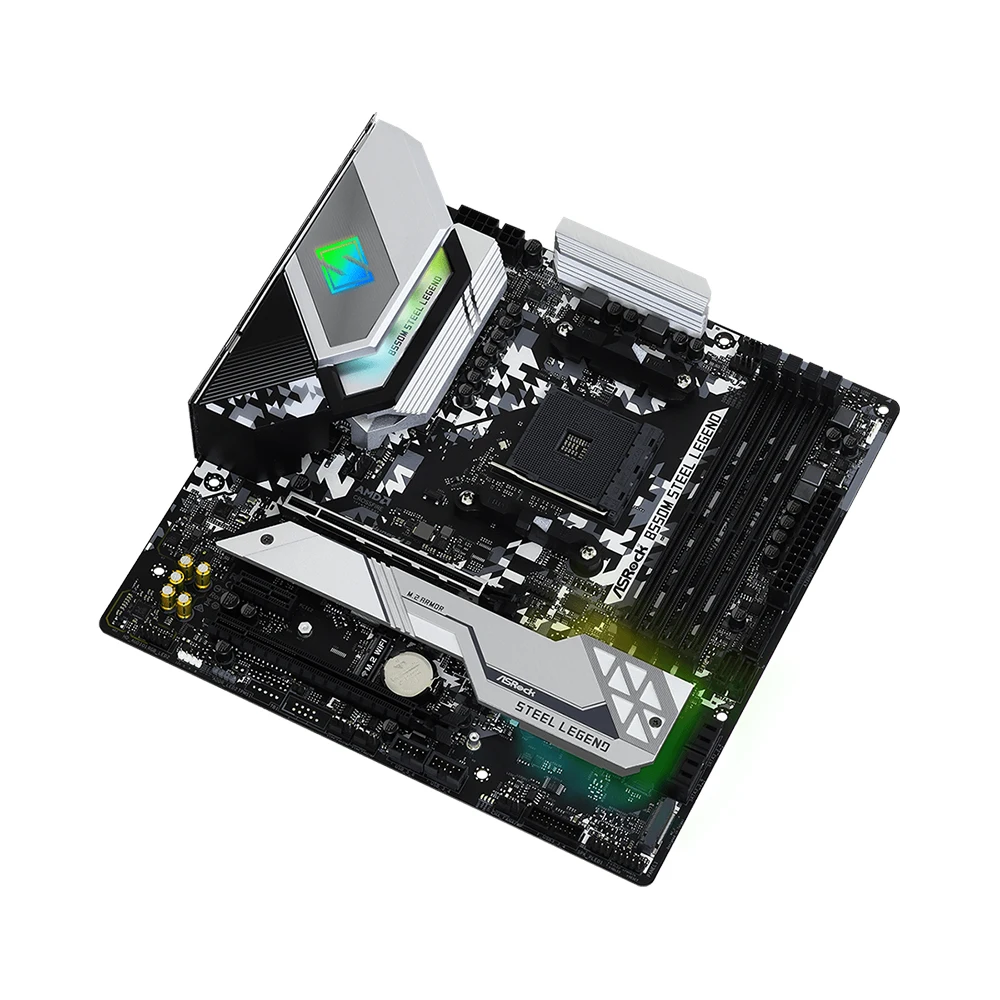 Steel Legend Asrock B550m Pro4 Ryzen 5600x ASRock B550M PRO4 AM4
