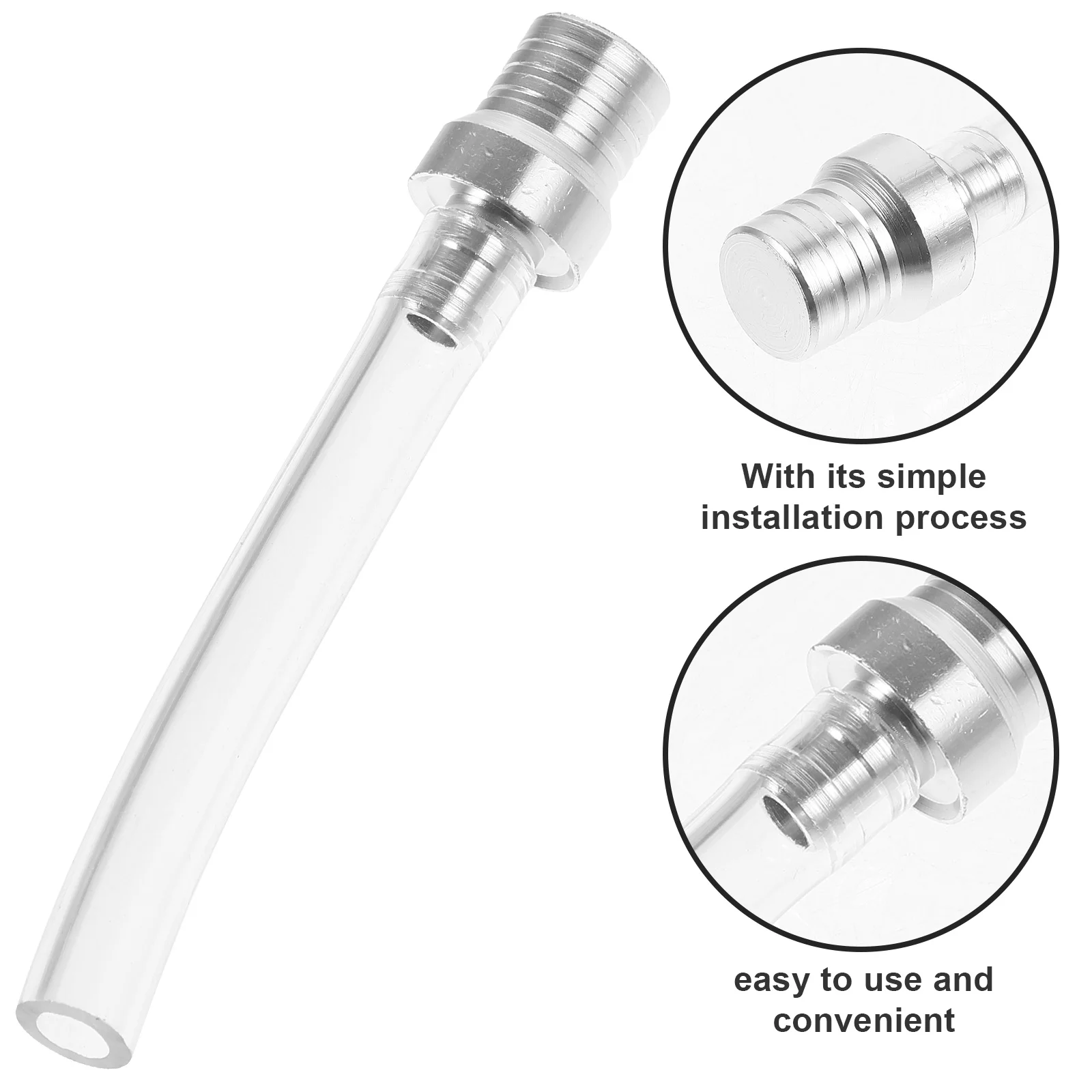 

Fuel Tank Vent Oil Tank Cap Durable Aluminum Alloy Double-Sided Ventilation Safe Breathable Valve for Atv Off-Road Motorcycle