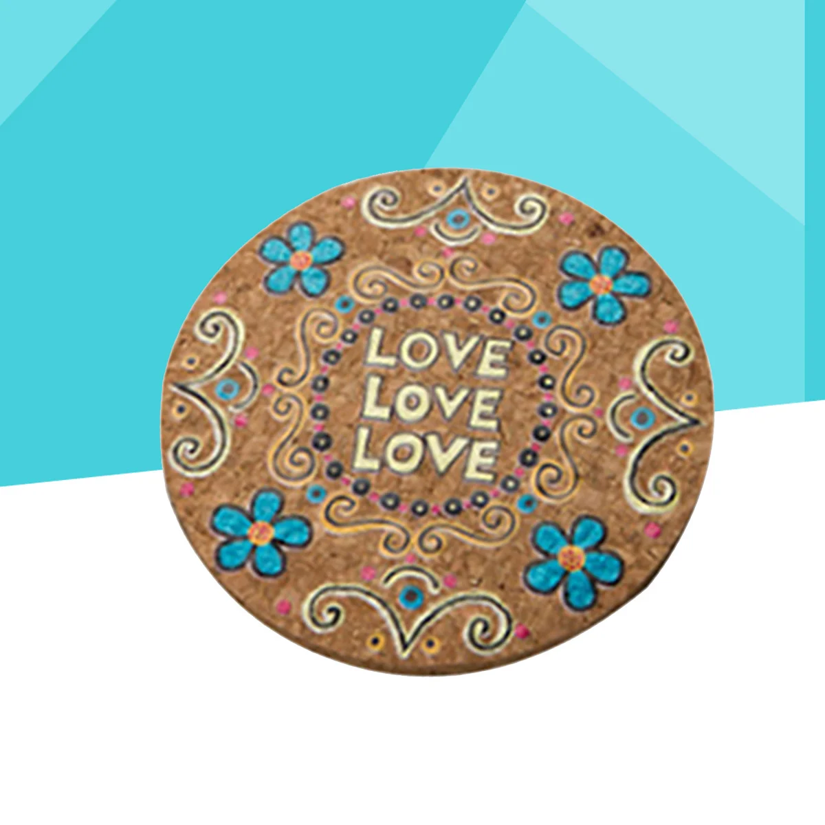 

1 pc Round Natural Cork Coaster Moisture Absorbing Heat Resistant Tabletop Protection Pad For Kitchen Dining Trivets Drink
