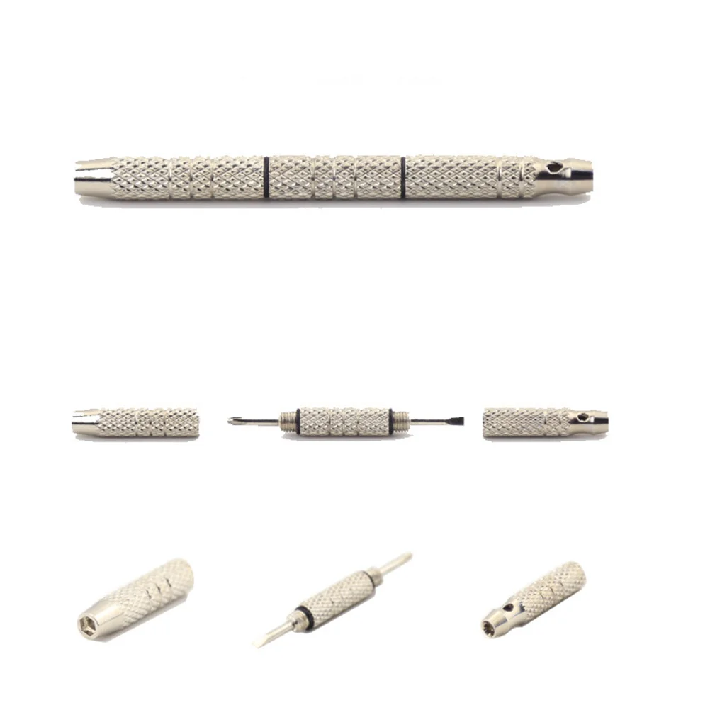 Portable 4-in-1 Multifunction Cross Screwdriver Small Hand Tools Set for Precision Smartphone Tablet Repair DIY Maintenance