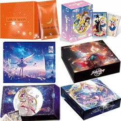 Genuine Sailor Moon Cards for Kids Rare Limited SSR Bishōjo Warrior Classic Anime Character Collection Flash Cards Toys Gift