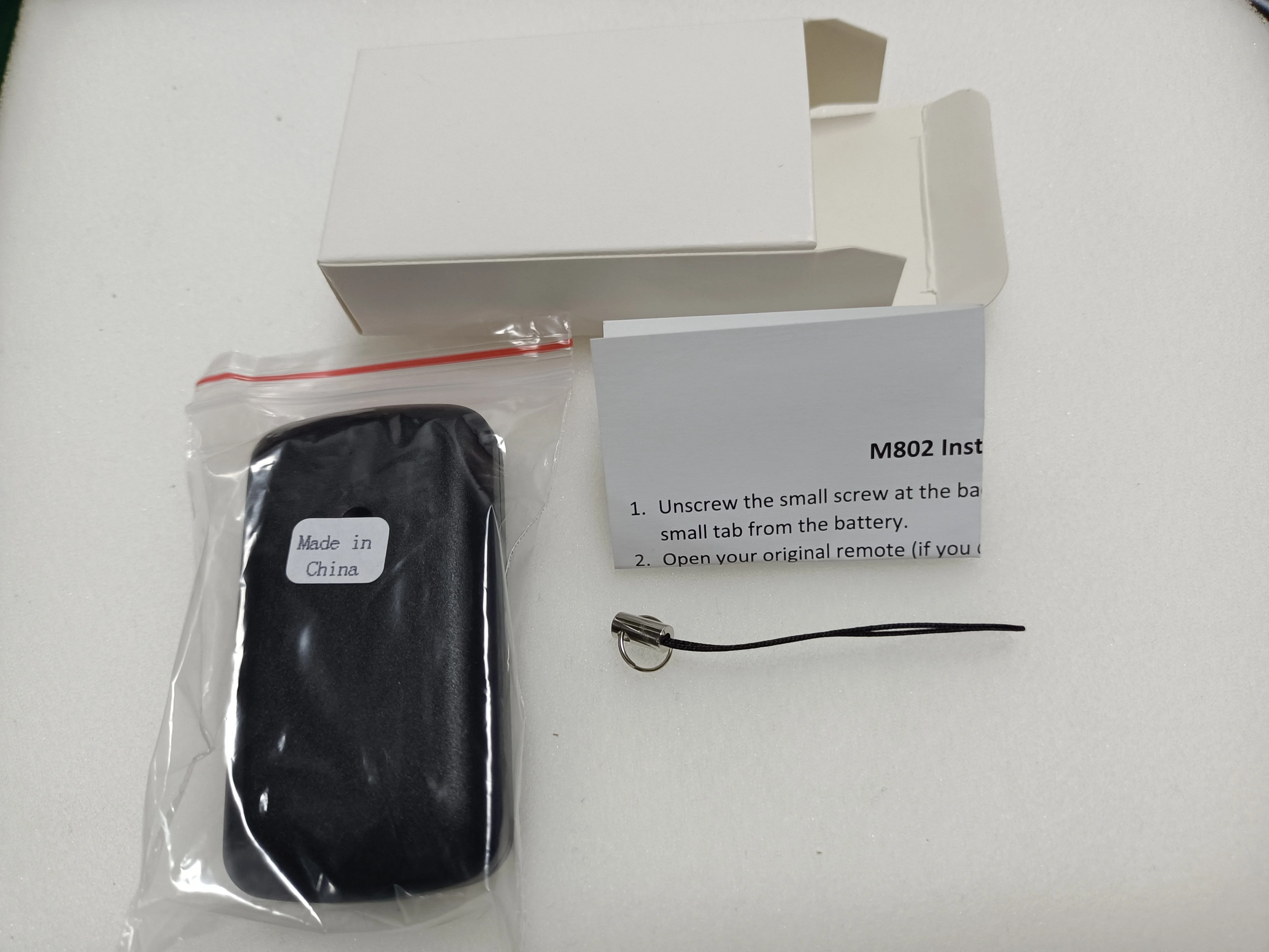 For Merlin M802 Remote Battery Garage Door Remote Мерлин 40.685MHz Tārua Te Tatau Garage Control Remoto Re La Puerta Del Garaje