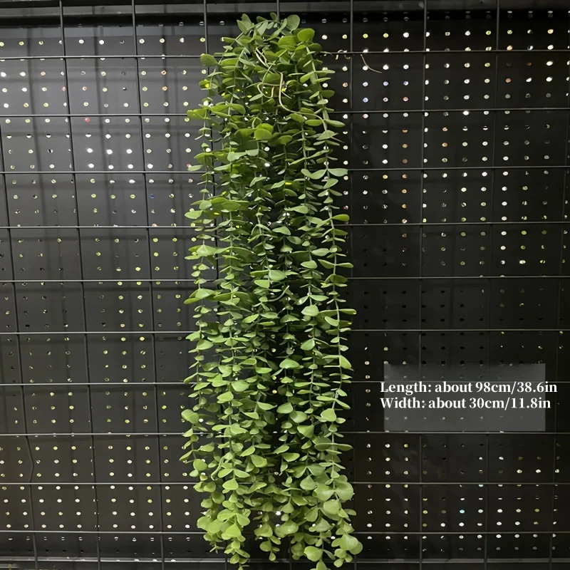 NONE 1PC Künstliche Hängende Grünpflanzen Gefälschte Rattan Wandbehang Kunststoff Rebe für Hausgarten Restaurant Dekoration Weiche Landschaftsbau 6